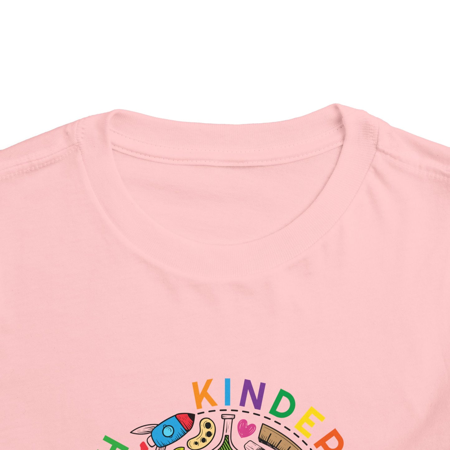 Kindergarten Here I Comer Boricua Toddler Short Sleeve Tee