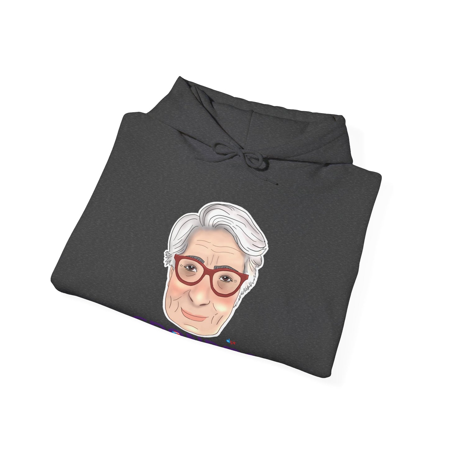 Abuela Boricua Always Here Never Left Unisex Heavy Blend™ Boricua-Style Hoodies