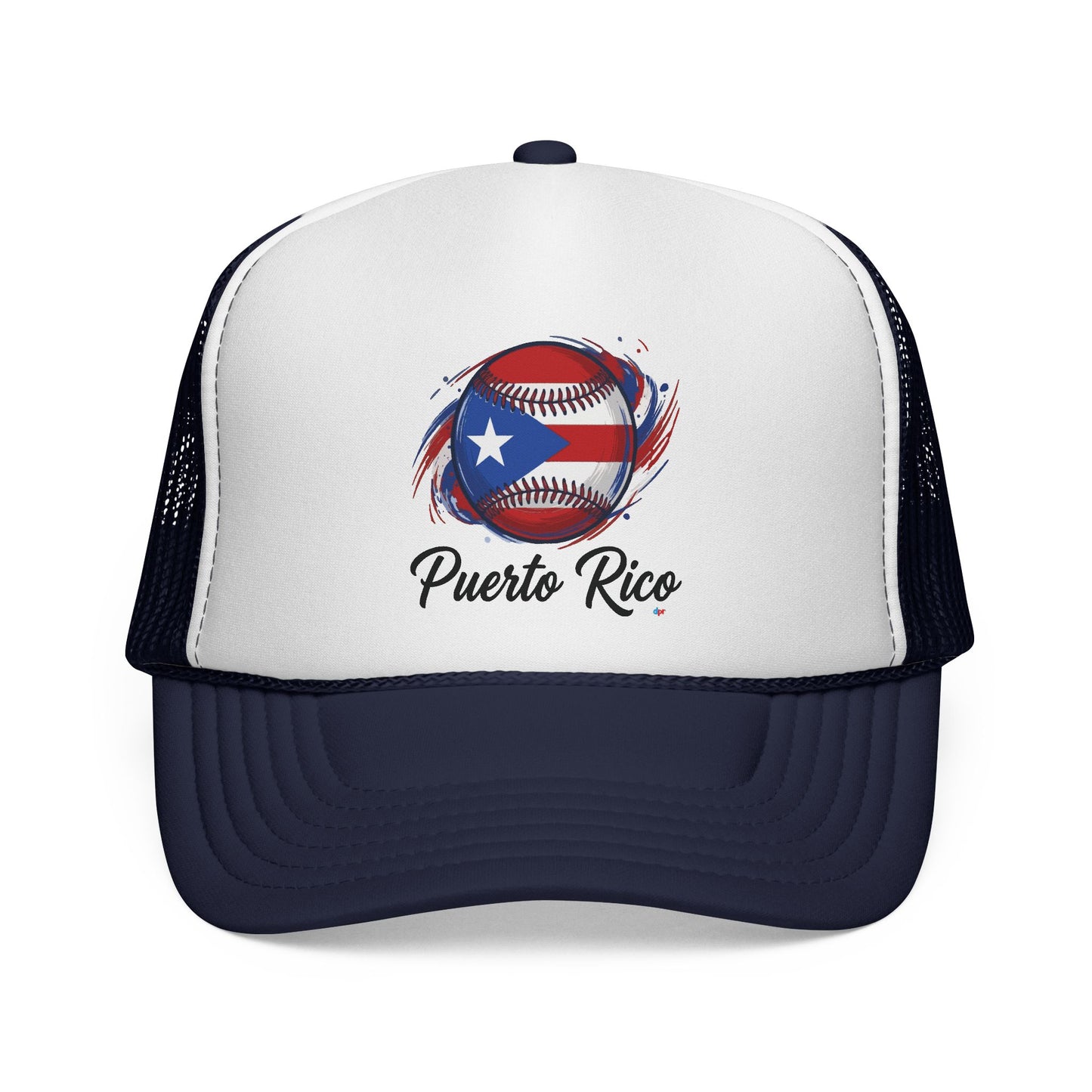 Puerto Rico Baseball Flag Trucker Caps FREE SHIPPING