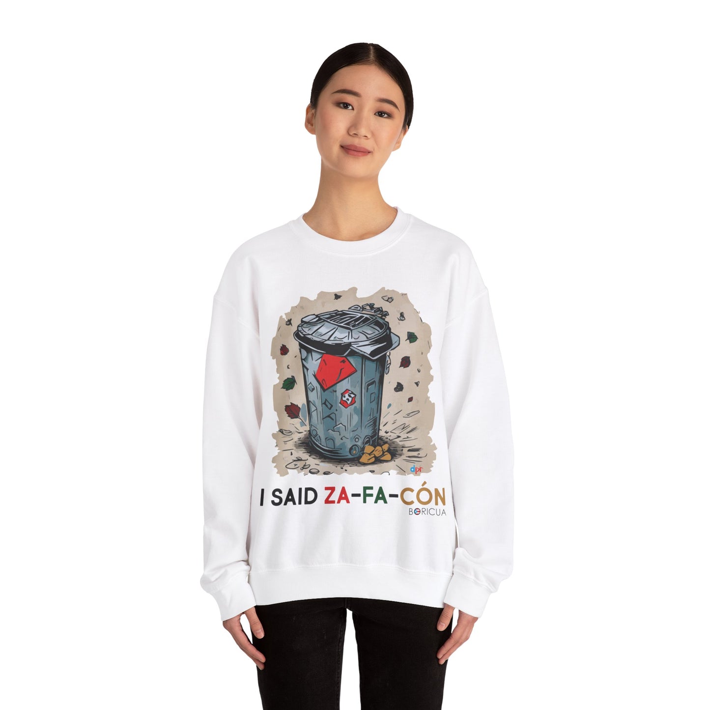 I Said Zafacón Unisex Heavy Blend™ Crewneck Sweaters