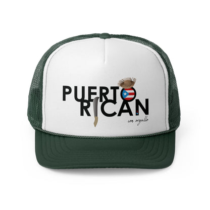 Puerto Rican con Orgullo Puerto Rican Pride Trucker Caps FREE SHIPPING