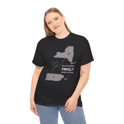 Love in the Distance New York Unisex Heavy Cotton Tee