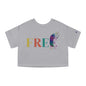 Free BORICUA Flowy Cropped Tee