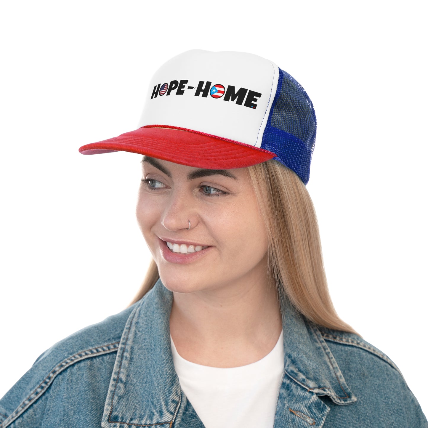 Hope • Home Puerto Rican Pride Trucker Caps FREE SHIPPING
