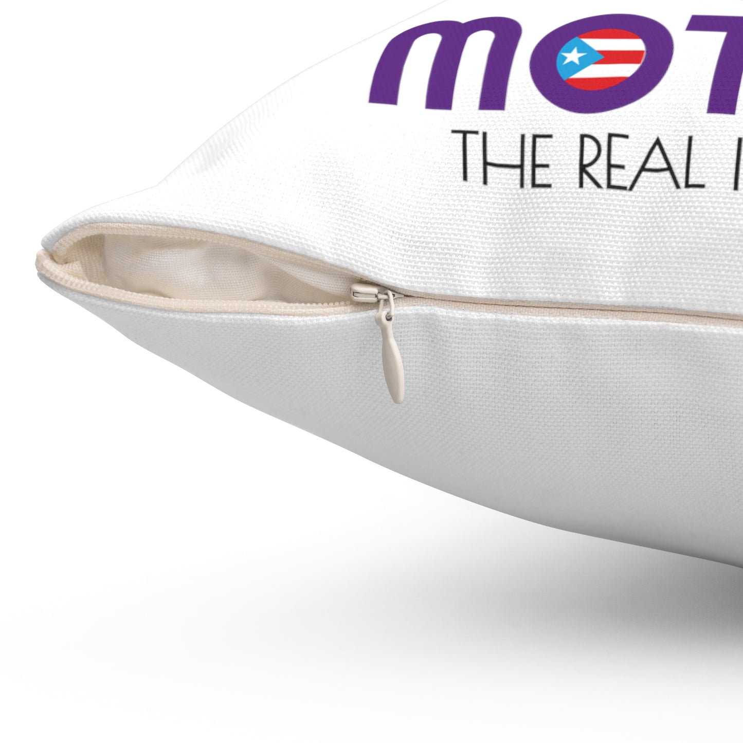Mother The Real Influencer Spun Polyester Square Pillow