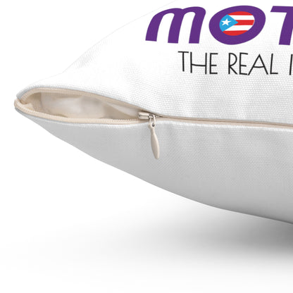 Mother The Real Influencer Spun Polyester Square Pillow
