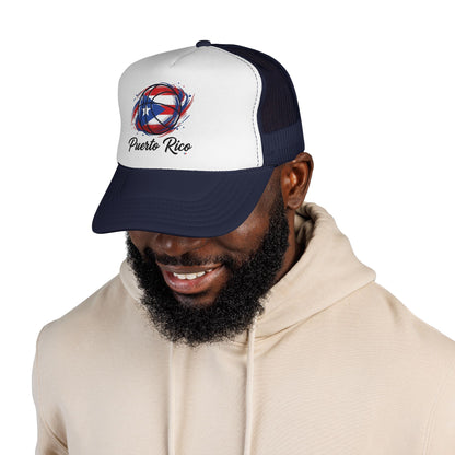 Puerto Rico Basketball Flag 2 Trucker Caps FREE SHIPPING