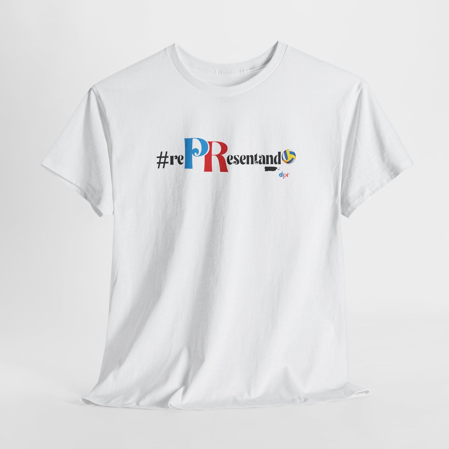 Representando Volleyball Unisex Heavy Cotton Tee