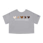 MELANINA BORINQUEN  Flowy Cropped Tee