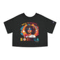 Back To School Boricua Girl Flow T Shirt Flowy Cropped Tee