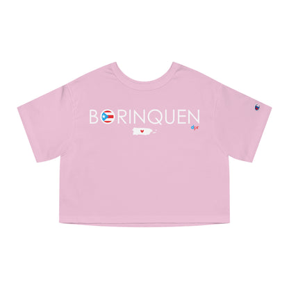Borinquen Women's Flowy Cropped Tee