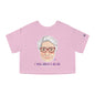 I Will Love You Forever Mamá Boricua Women's Flowy Cropped Tee