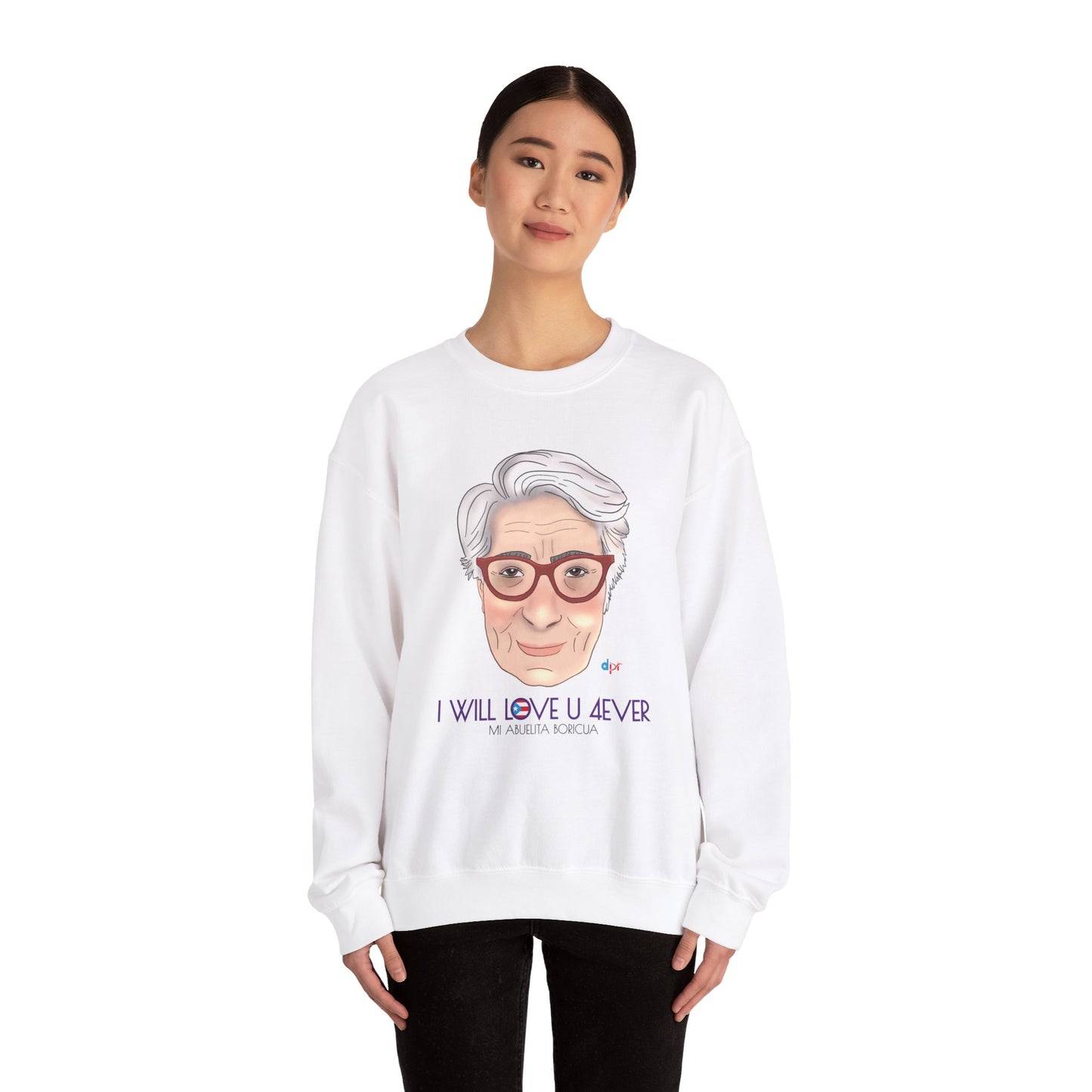 I Will love You Forever Abuelita Heavy Blend™ Crewneck Sweatshirt