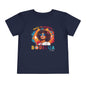 Back to School Boricua Girl Flow Toddler Short Sleeve Tee