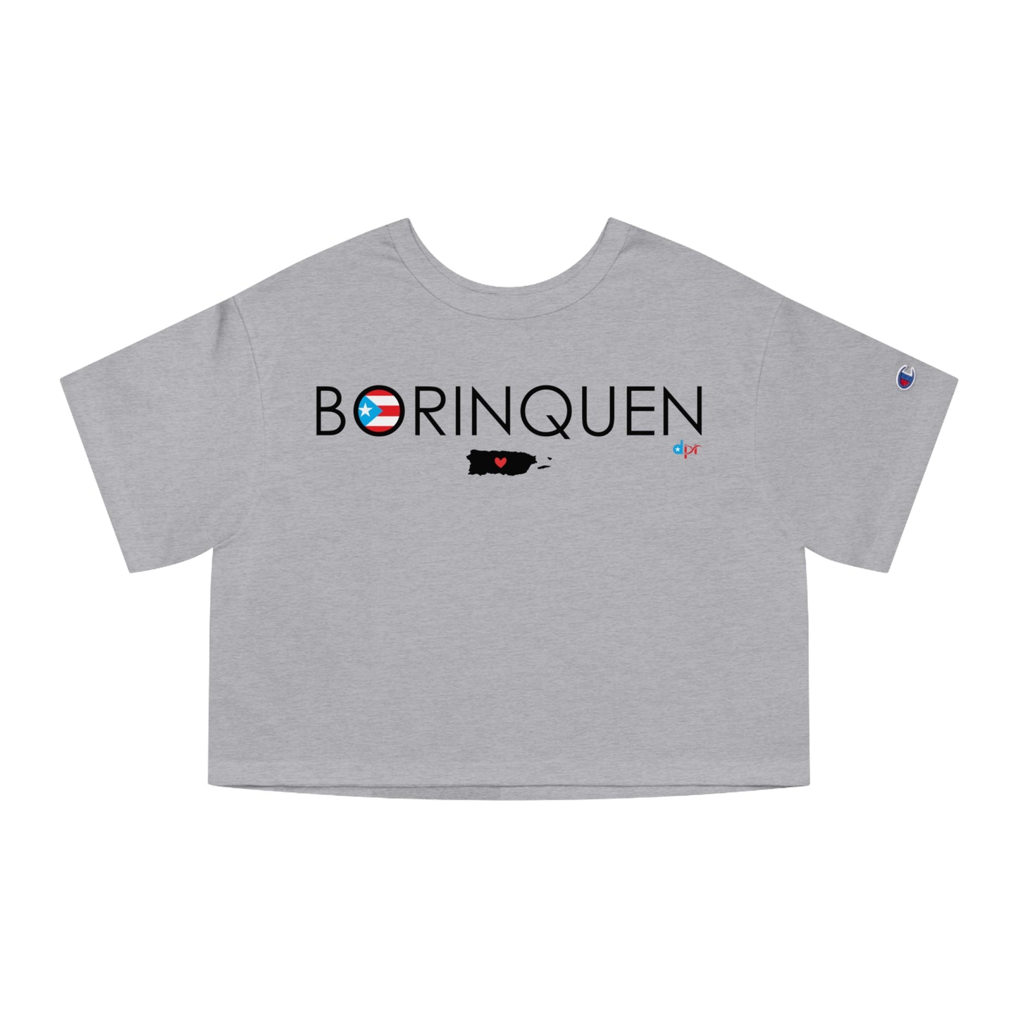 Borinquen Women's Flowy Cropped Tee