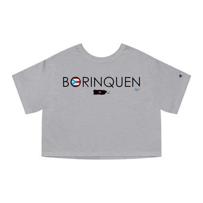 Borinquen Women's Flowy Cropped Tee