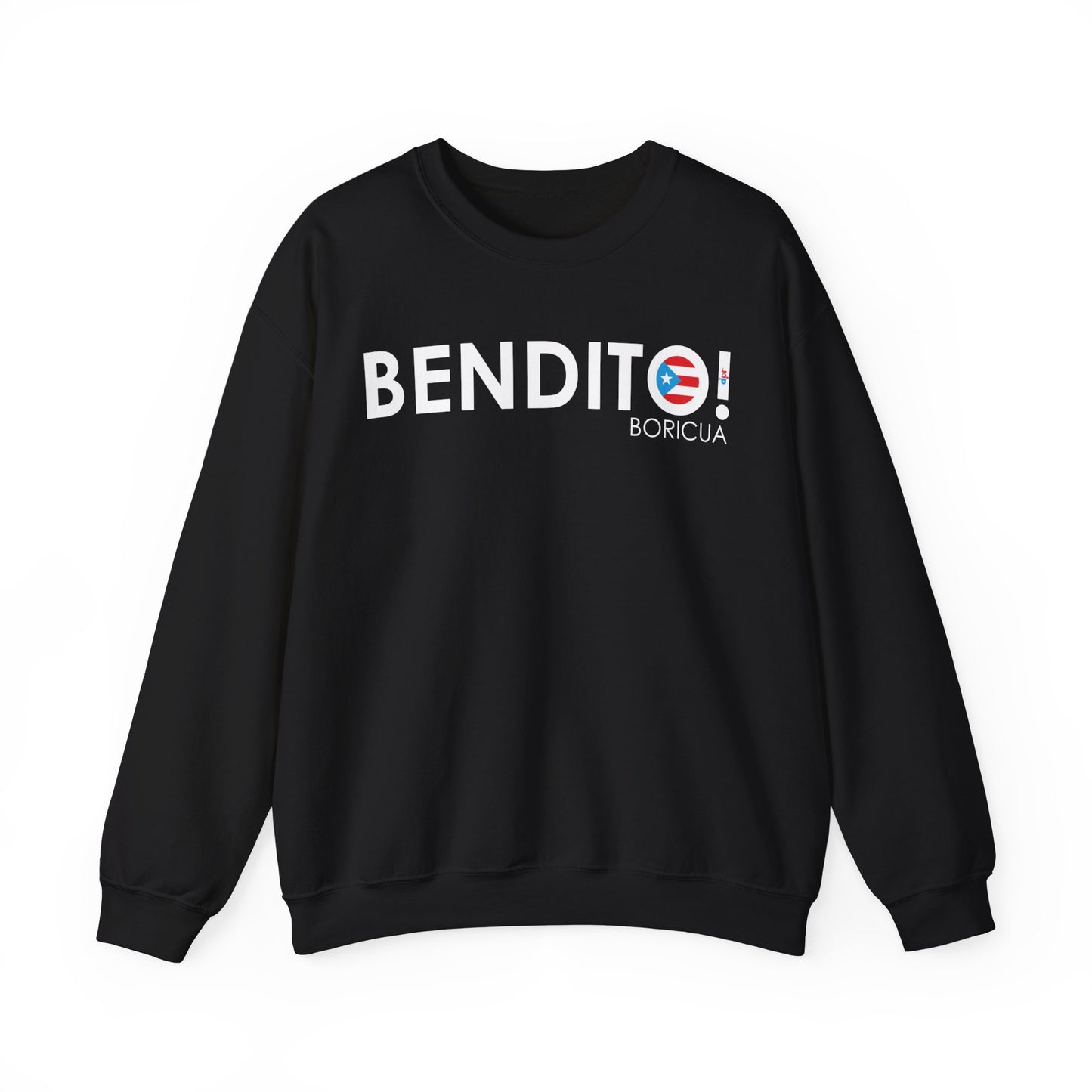 BENDITO BORICUA Heavy Blend™ Crewneck Sweaters