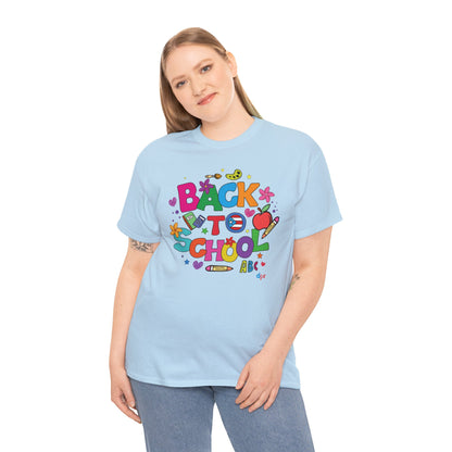 Back to School Boricua Teacher Heavy Cotton Tee