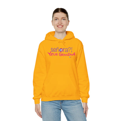 Señora Your Grandma Unisex Heavy Blend™ Boricua-Style Hoodies