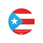 Puerto Rico Always in my heart Waterproof Kiss-Cut Vinyl Decals