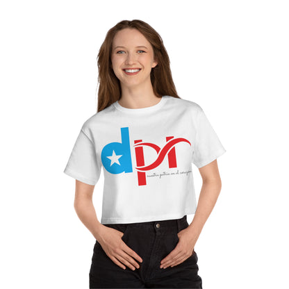 Dpr Nuestra Patria en el corazón Flowy Cropped Tee