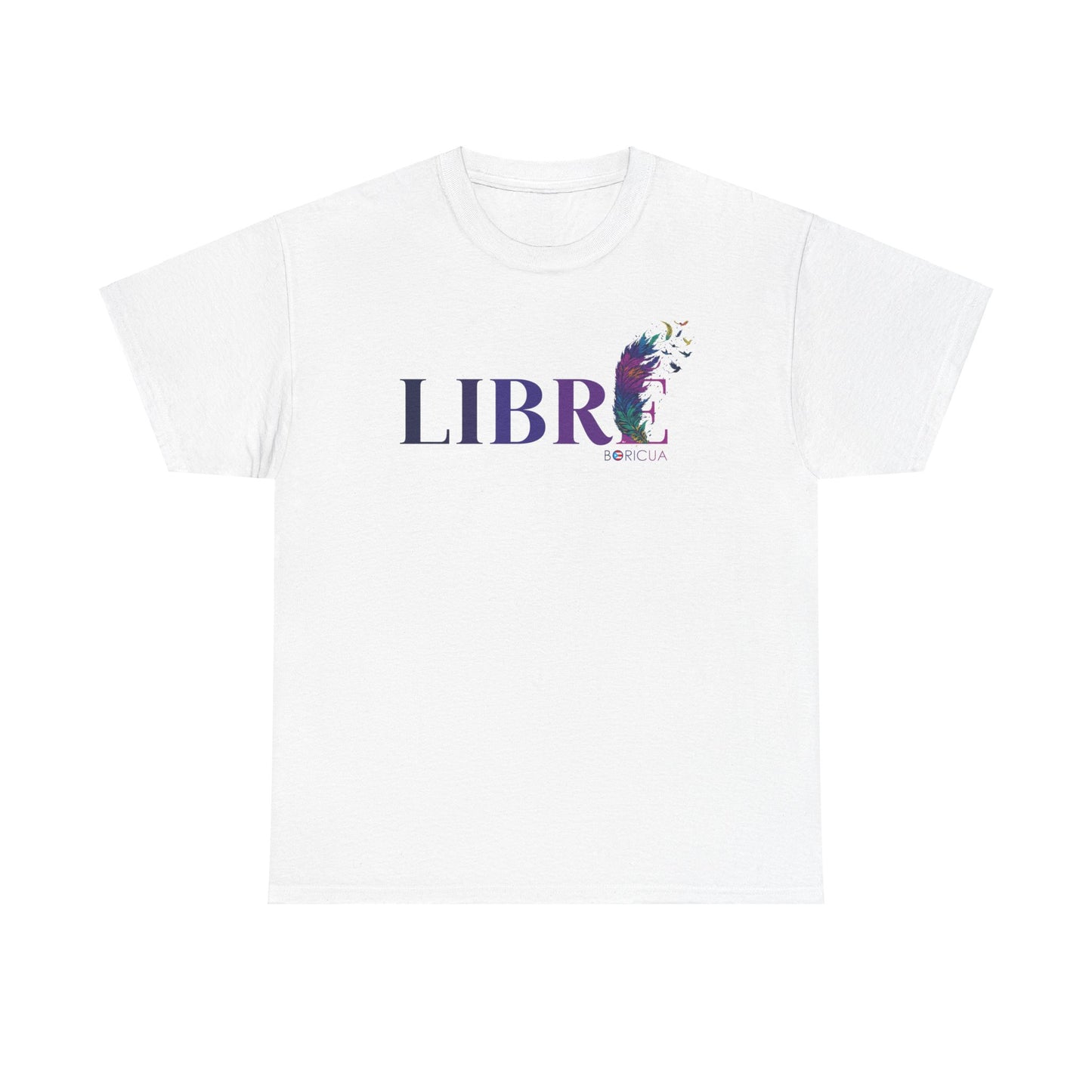 LIBRE BORICUA Unisex Heavy Cotton Tee