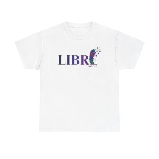 LIBRE BORICUA Unisex Heavy Cotton Tee