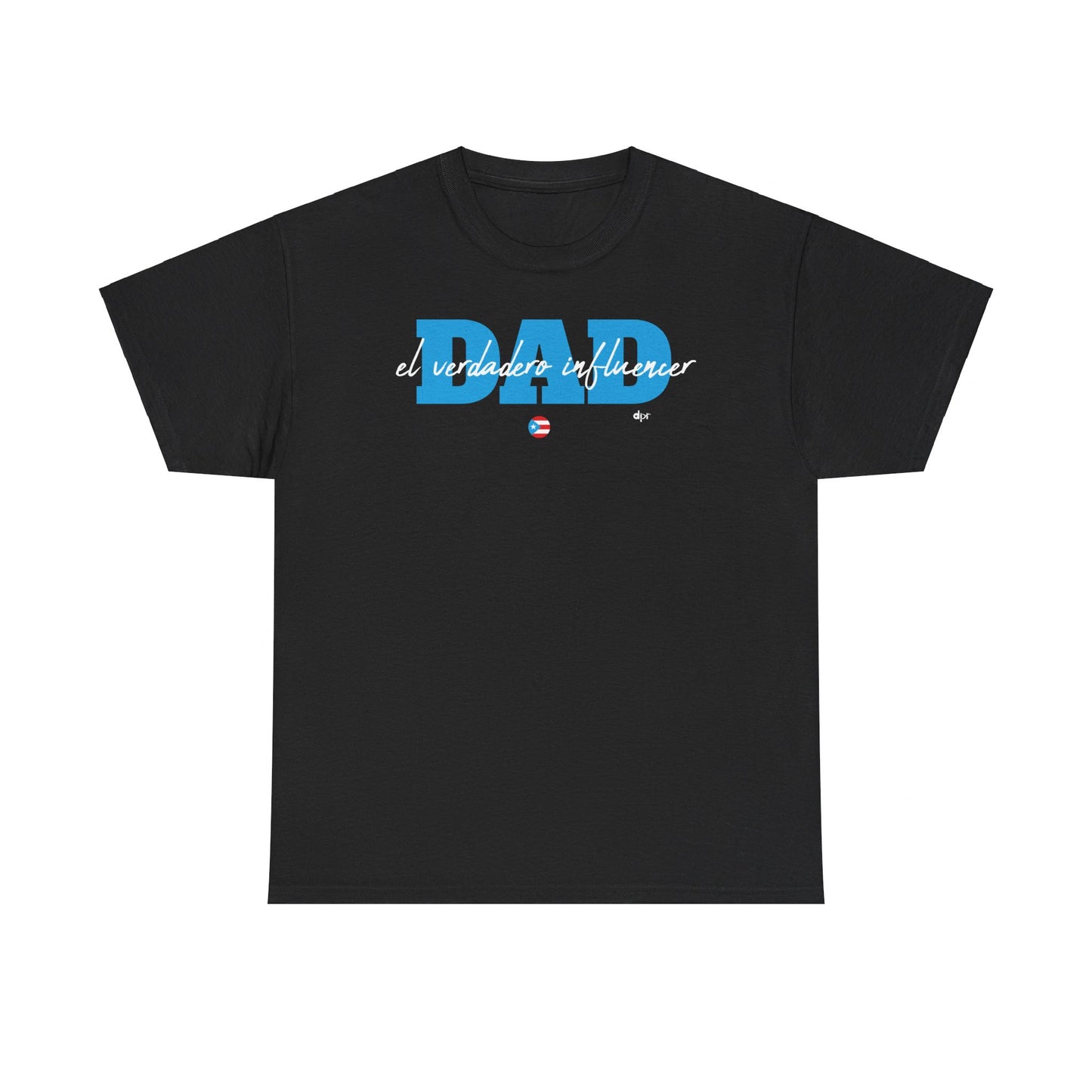 Dad El Verdadero Influencer Blue Unisex Heavy Cotton Tee