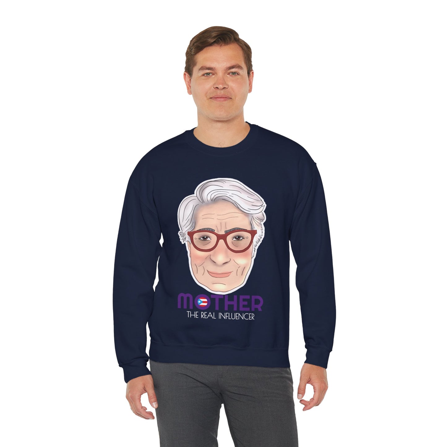 Mother The Real Influencer Heavy Blend™ Crewneck Sweatshirt