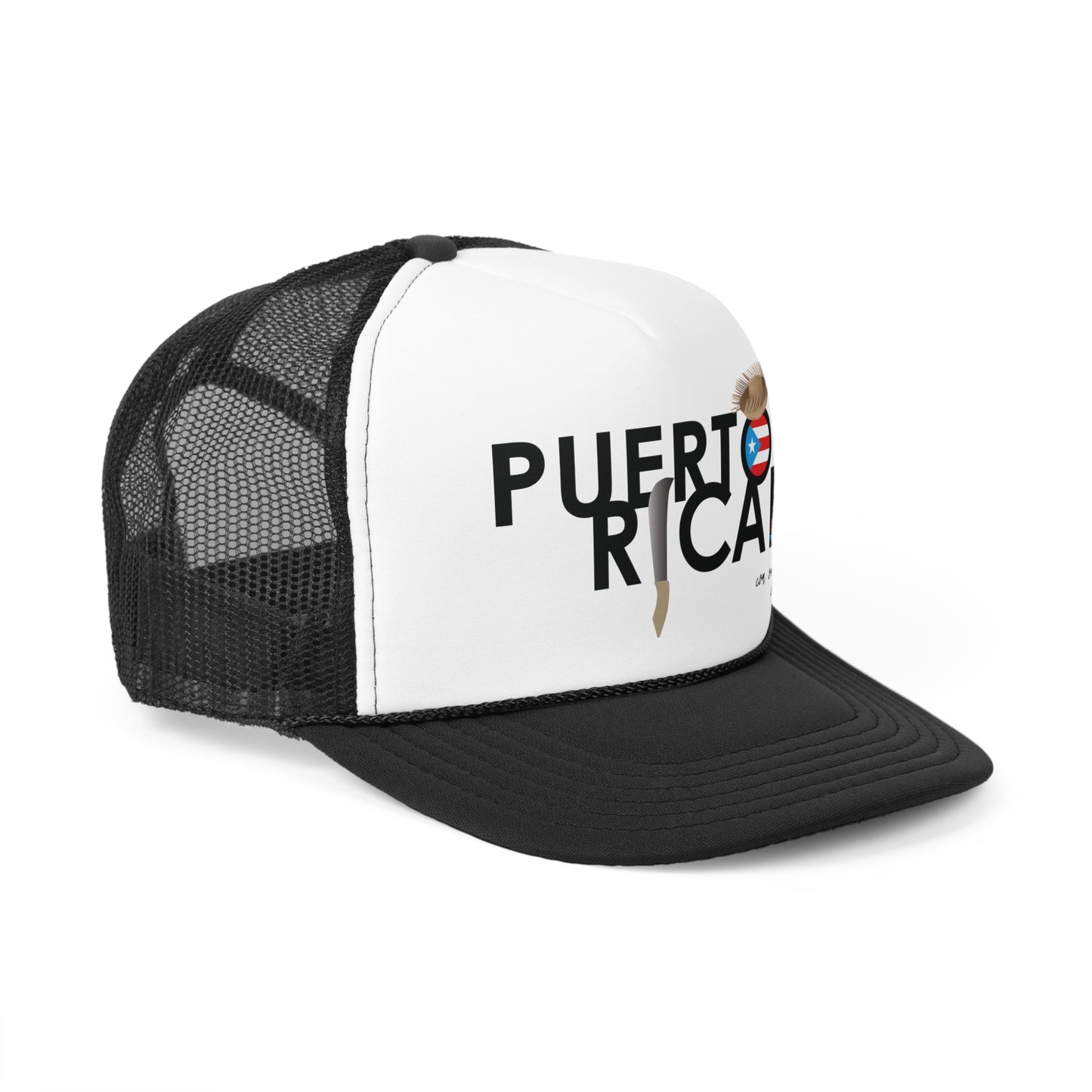 Puerto Rican con Orgullo Puerto Rican Pride Trucker Caps FREE SHIPPING