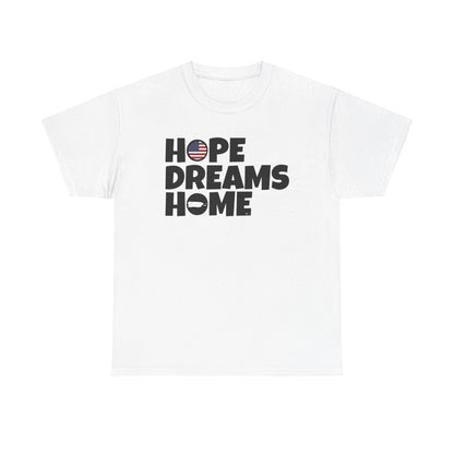 HOPE DREAMS HOME Puerto Rico Unisex Heavy Cotton Tee