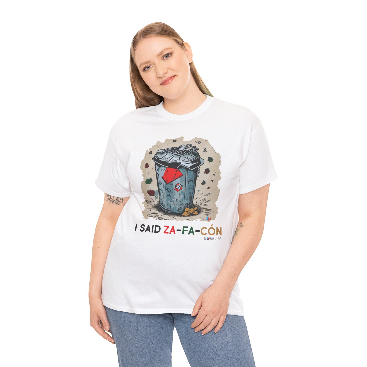 I SAID ZAFACÓN Unisex Heavy Cotton Tee
