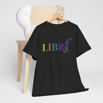 LIBRE BORICUA Unisex Heavy Cotton Tee