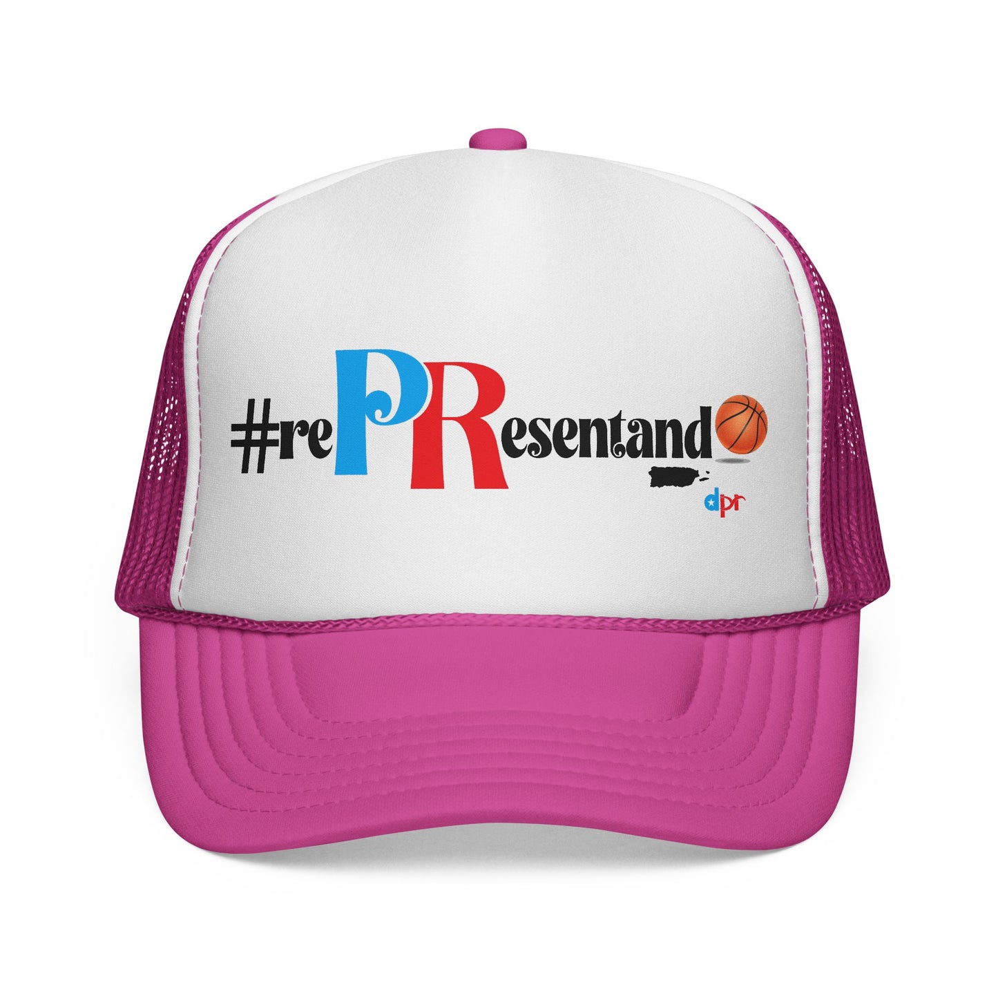 RePResentando Basketball Puerto Rican Pride Trucker Caps FREE SHIPPING