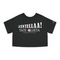 CENTELLA! Puerto Rican Mom WOMAN  Flowy Cropped Tee