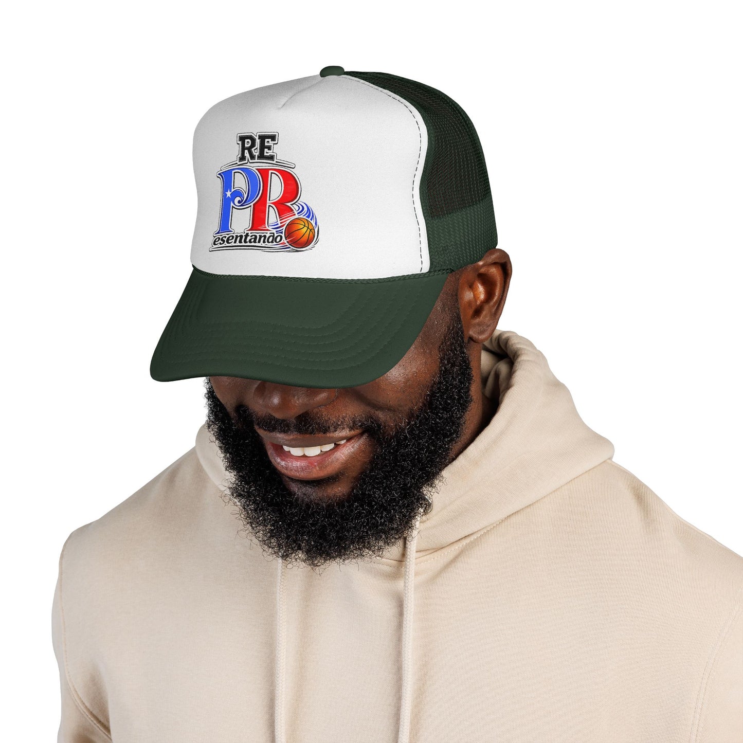 Puerto Rico Basketball REPresentando Trucker Caps FREE SHIPPING