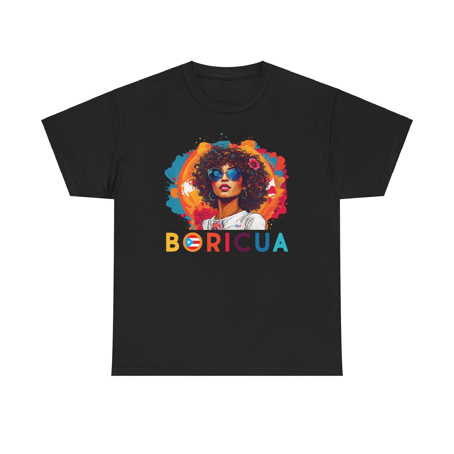 Boricua Girl Colors Unisex Heavy Cotton Tee