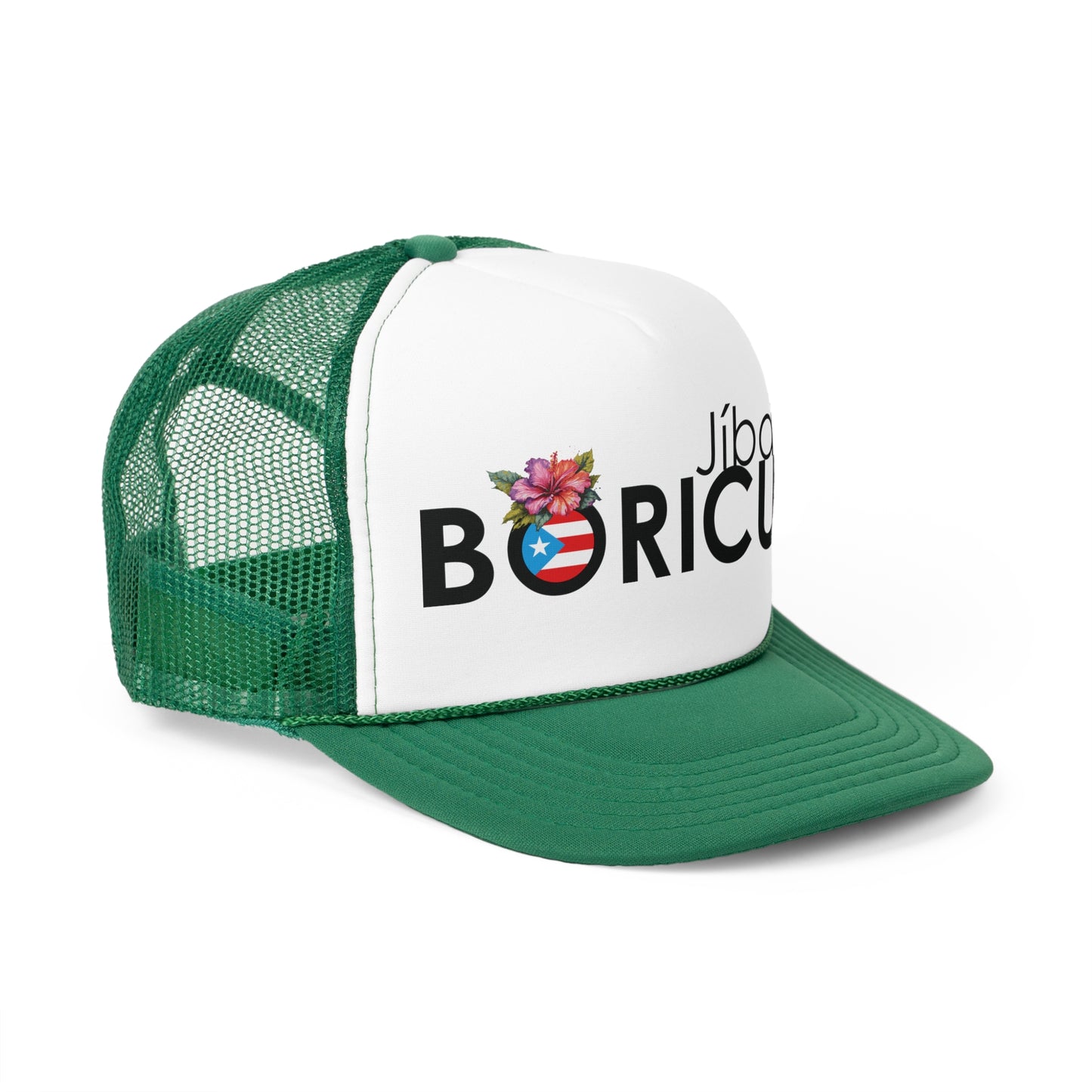 Jíbara Boricua Puerto Rican Pride Trucker Caps FREE SHIPPING
