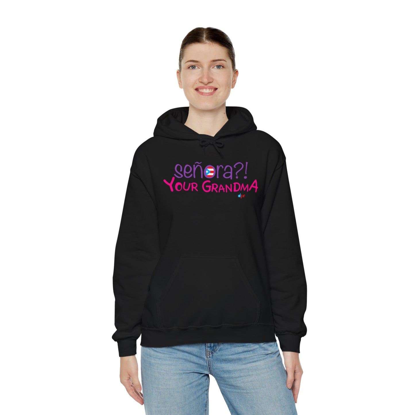 Señora Your Grandma Unisex Heavy Blend™ Boricua-Style Hoodies