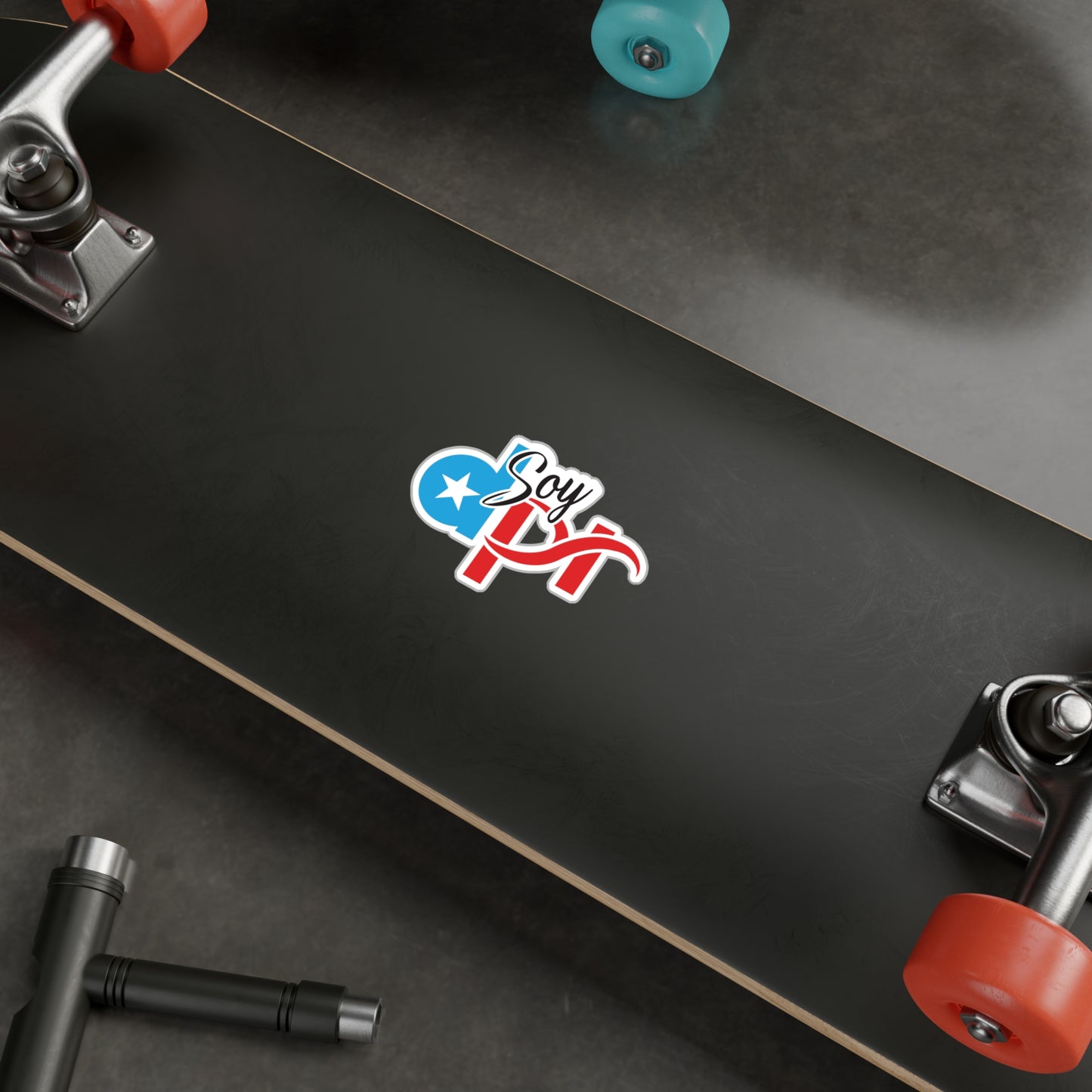 Soy De Puerto Rico Waterproof Kiss-Cut Vinyl Decals