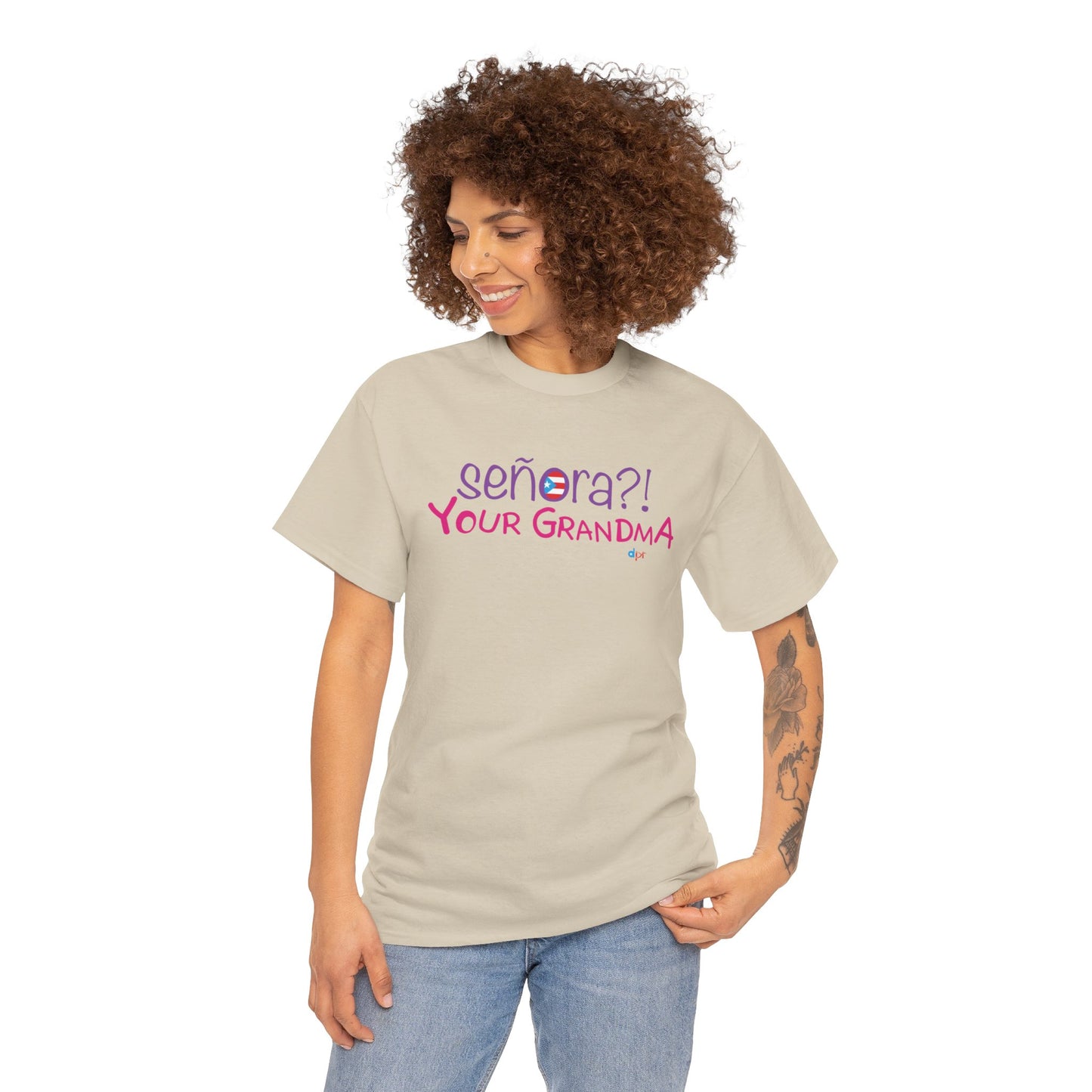 Señora Your GrandMa Heavy Cotton Tee