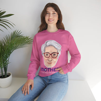 Mother The Real Influencer Heavy Blend™ Crewneck Sweatshirt