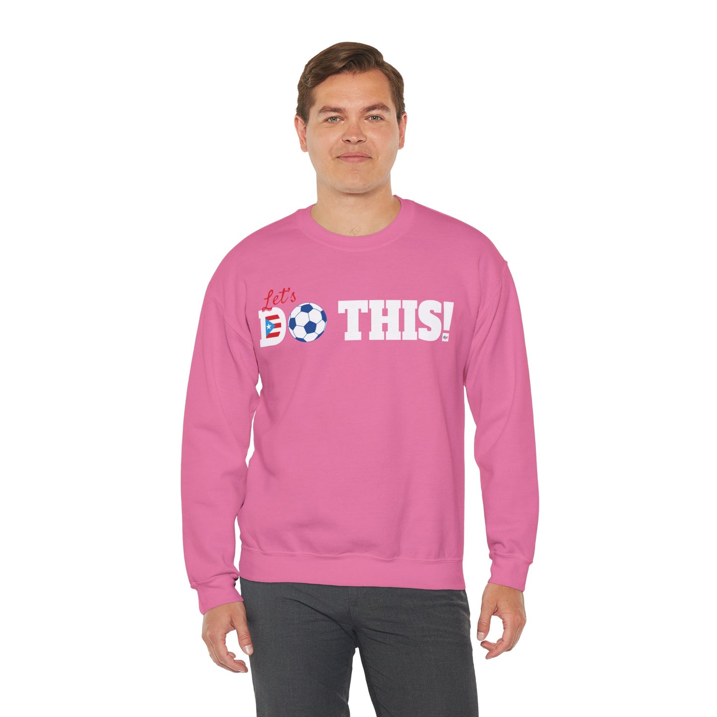 Let's Do This Soccer Heavy Blend™ Crewneck Sweatshirt