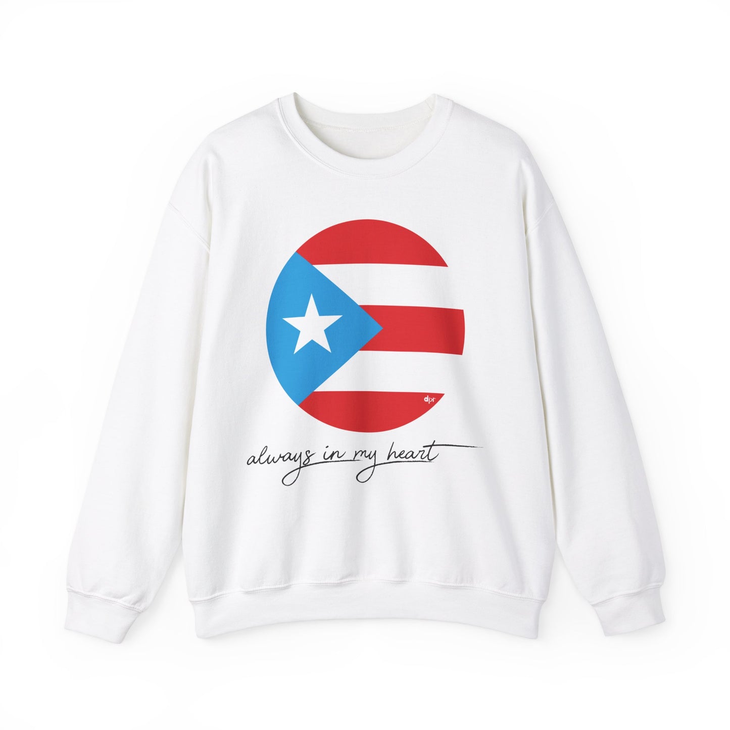 Puerto Rico Always in my Heart Unisex Heavy Blend™ Crewneck Sweaters