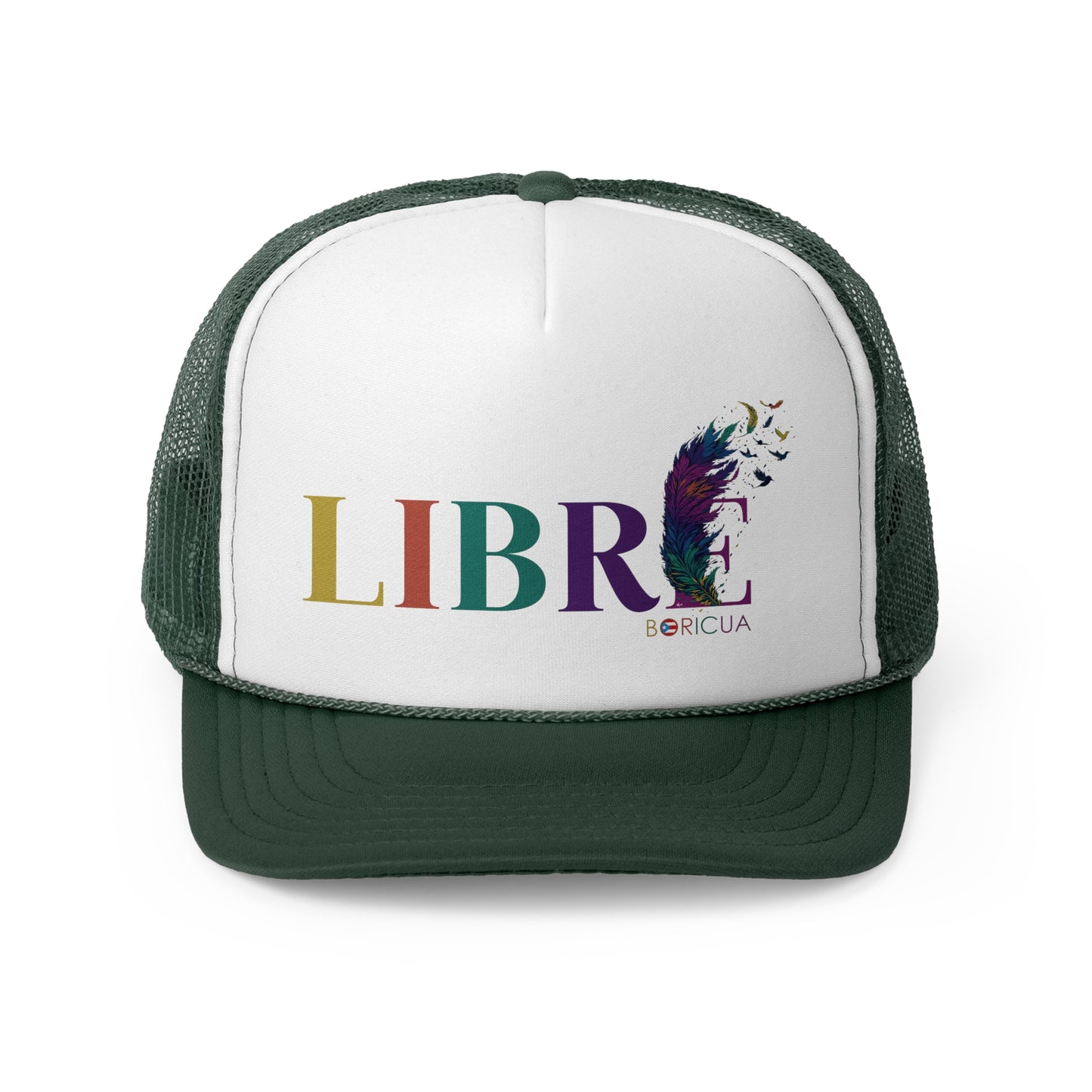 Libre Boricua Puerto Rican Pride Trucker Caps FREE SHIPPING