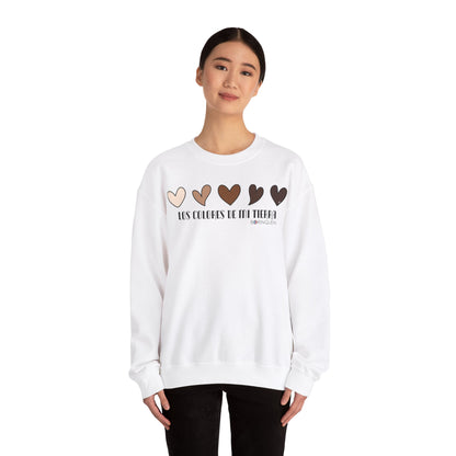 MELANINA BORINQUEN Heavy Blend™ Crewneck Sweaters