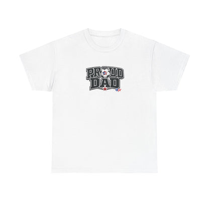 Proud Dad Soccer Boricua Unisex Heavy Cotton Tee