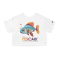 Mere' Pescao Save that Talk Flowy Cropped Tee