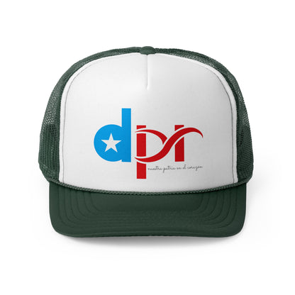 De Puerto Rico nuestra patria en el corazón Puerto Rican Pride Trucker Caps FREE SHIPPING