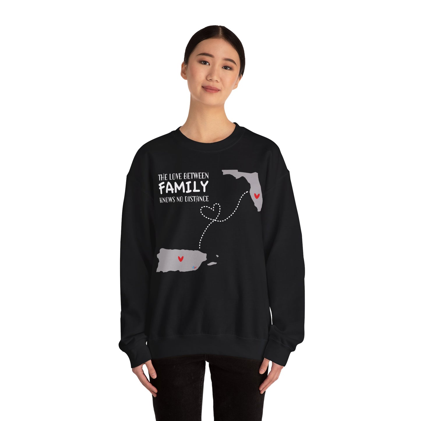 Love in the distance Florida Unisex Heavy Blend™ Crewneck Sweaters